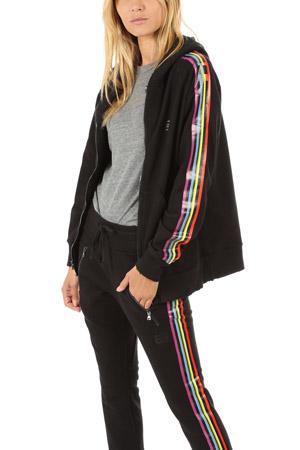 Baja East Rainbow Zip Hoody