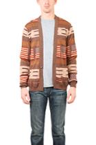 Remi Relief Wool Native Boarder Cardigan