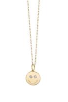 Sydney Evan Happy Face Necklace