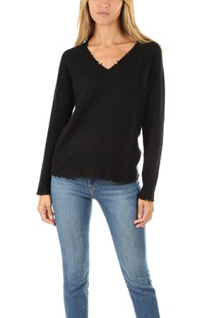 Minnie Rose V Neck Sweater