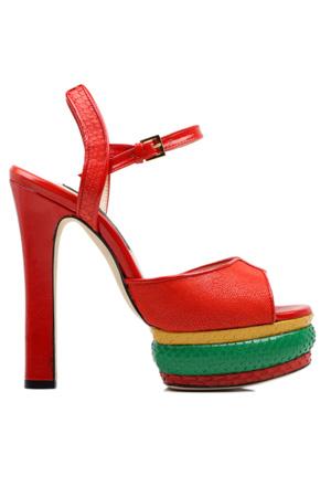 Chrissie Morris Farah Rasta Pump