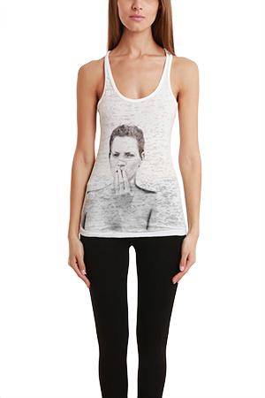 Blue&cream Kate Moss Obsession Tank