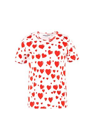 Mini Rodini Hearts Ss Tee