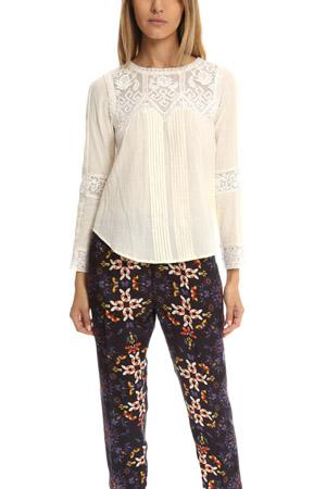 Sea Embroidered Lace Top