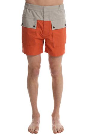 3.1 Phillip Lim Mens 3.1 Phillip Lim Color Block Board Short