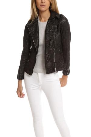 Giogrio Brato Giorgio Brato Lace Leather Jacket