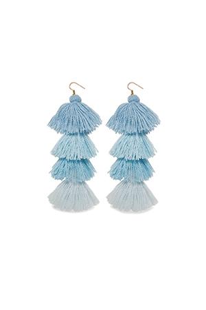 Misa Los Angeles Tassel Knot Earrings