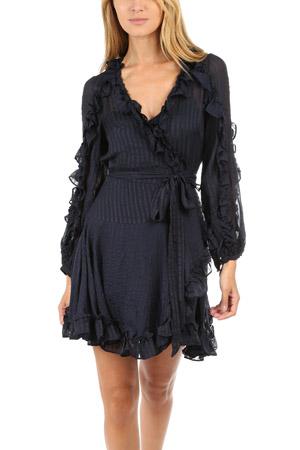 Zimmermann Cascade Wrap Dress