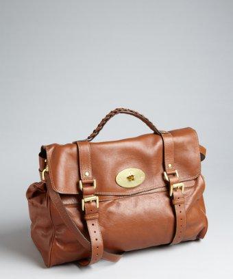 Mulberry Oak Leather 'alexa' Oversized Satchel