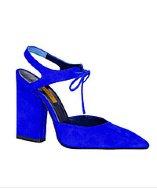 Dee Keller Tie-up Dorsay Heel