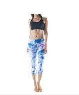 W.i.t.h.-wear It To Heart With Women's Capris Crystal Foil
