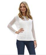 Patchington Mesh Sweater