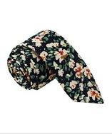 Skinny Tie Madness Skinny Tie Madness Men's Floral Print Tie