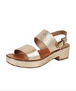 Progetto Metallic Platform Sandal