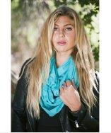 Elizabeth Koh Turquoise Infinity Scarf
