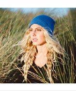 Elizabeth Koh Electric Blue Cotton Beanie