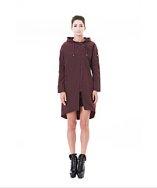 Snowman New York Slice Water Resistant Asymetrical Coat