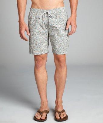 Onia Emilia Flowers Printed Liberty Of London 'charles' Nylon Swim Trunks