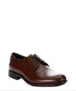 A. Testoni Basic Brown Leather Plain Toe Oxfords
