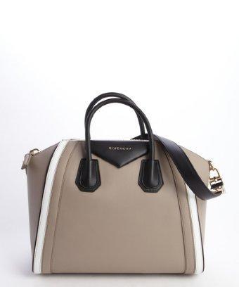 Givenchy Beige Leather 'antigona' Medium Convertible Bag