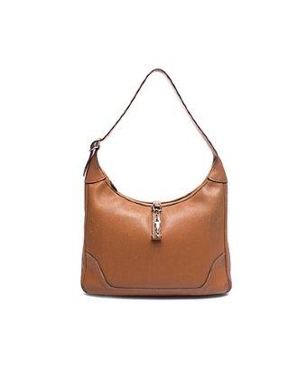 Hermes Pre-owned Hermes Gold Courcheval Leather Trim 31 Hobo Bag