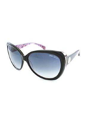 Jimmy Choo Jimmy Choo Julie Xoq Cat Eye Plastic Sunglasses