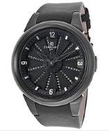 Perrelet Women's Turbine Xs Diamond Automatic Black Genuine Leather And Dial