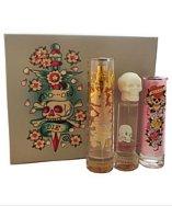 Christian Audigier Ed Hardy Coffret For Women- 3 Pc Gift Set