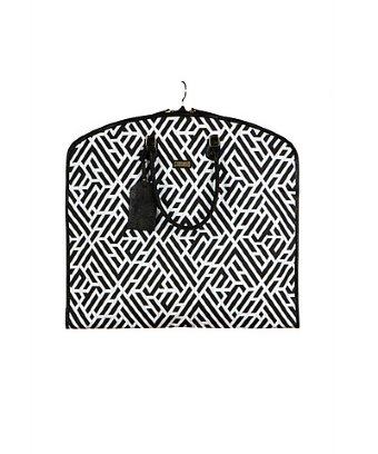 Hudson+bleecker Labyrinth Onyx Garment Bag