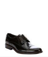 A. Testoni Basic Brown Leather Cap Toe Oxfords