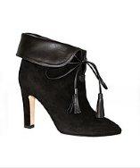Dee Keller Fold Over Heeled Bootie