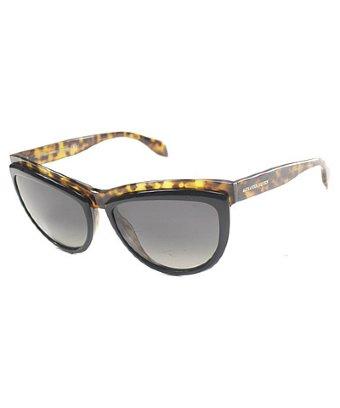 Alexander Mcqueen Alexander Mcqueen Am 4247 8jm Cat Eye Plastic Sunglasses