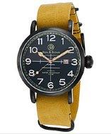 Ben Minkoff Airstream Tan Genuine Leather Black Dial
