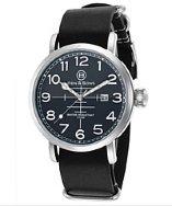 Ben Minkoff Airstream Black Genuine Leather And Dial