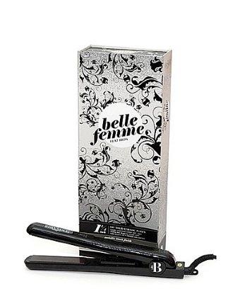 Bibasque Belle Femme 1.25 Metallic Black Ceramic Ionic Flat Iron