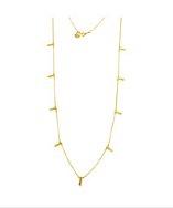 Belcho Horizontal Bars Long Necklace