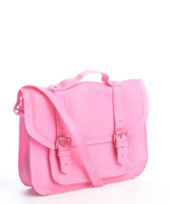 Bcbgeneration Cosmic Pink Jelly Mini Convertible Satchel