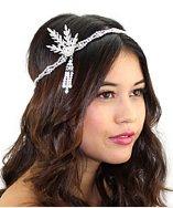 Kristin Perry Leaf Medallion Headpiece