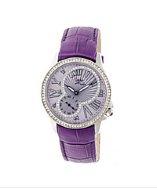 Sophie And Freda Toronto Mother-of-pearl Leather-band Watch