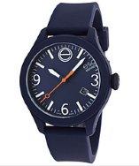 Esq By Movado Esq One Navy Blue Silicone And Dial
