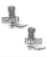 Ravi Ratan Sterling Boot Cufflinks