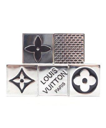 Louis Vuitton Pre-owned Louis Vuitton Vip Metallic Silver Dice Set