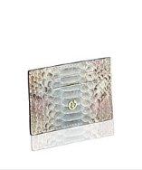 Nada Sawaya Python Credit Card Holder - Lilac