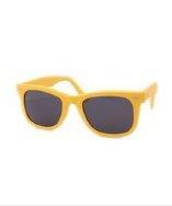 Smash Vintage Sunglasses Metro Deadstock Wayfarer Sunglasses - Yellow