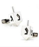 Ravi Ratan Sterling Dreidel Cufflinks