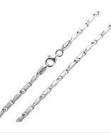 Bling Jewelry Bling Jewelry Sterling Silver 012 Gauge Heshe Chain Necklace
