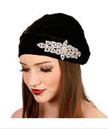 Kristin Perry Crystal Slouch Beanie