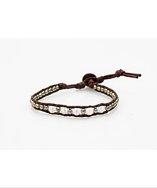 Elizabeth Koh Silver Light Beaded Bracelet