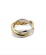 Poiray Twist Gold Ring