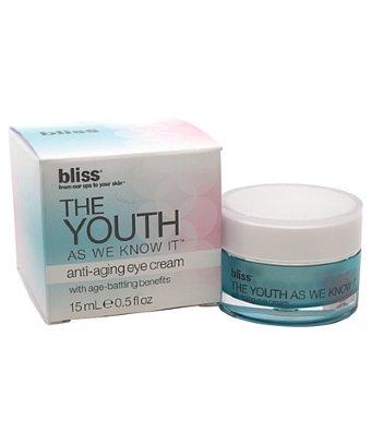 Bliss Bliss The Youth As We Know It Anti-aging Eye Cream For Unisex 0.5 Oz Cream